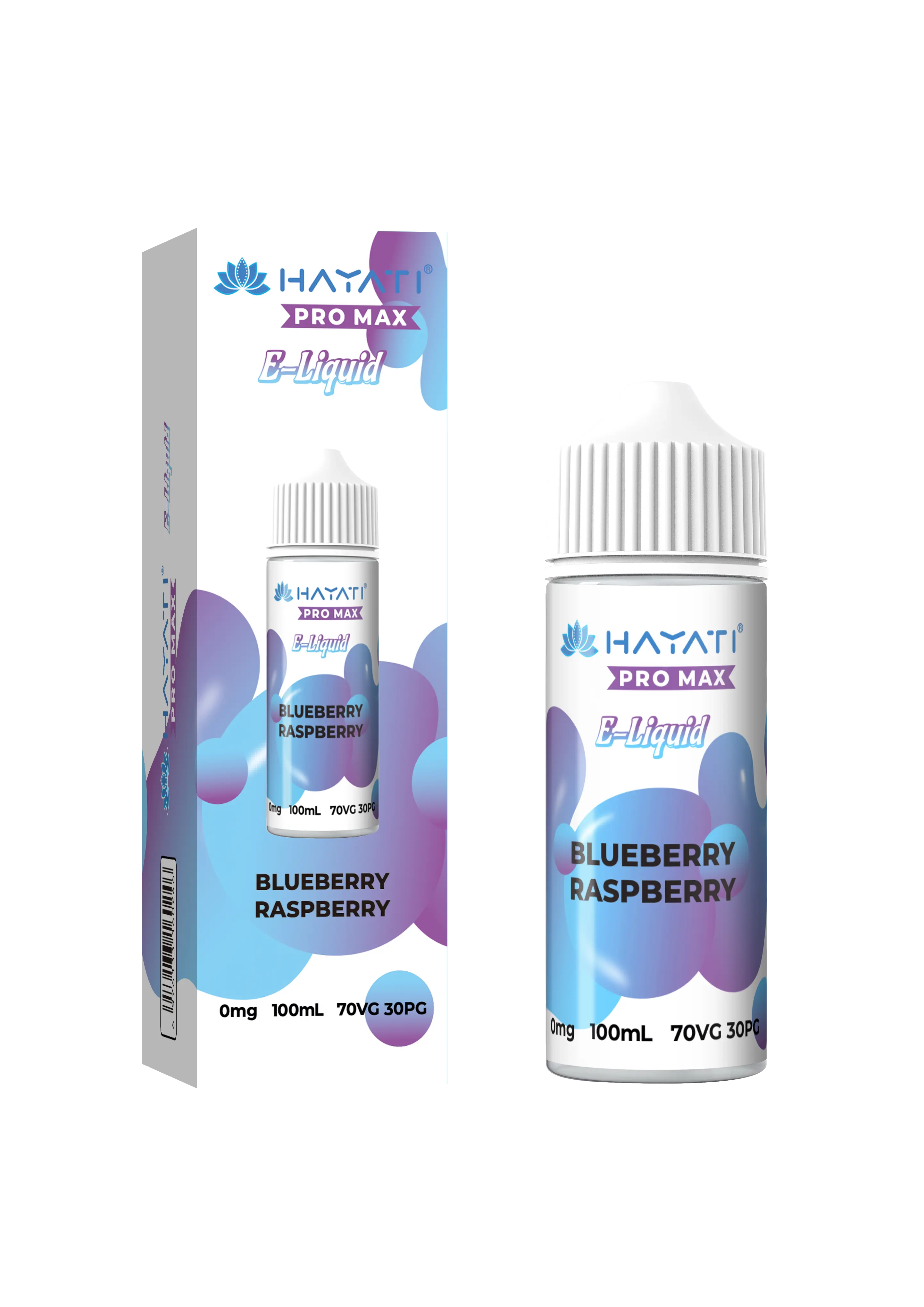 Product Image of Hayati Pro Max Eliquid - Blueberry Raspberry - 100ml